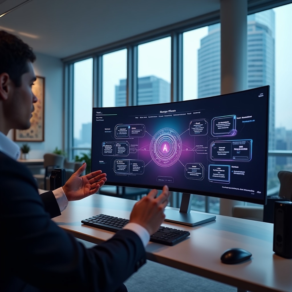 Educational platform interface